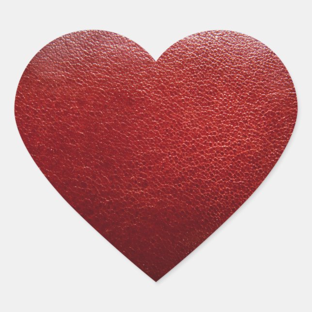 cuero pegatina del corazón (Anverso)
