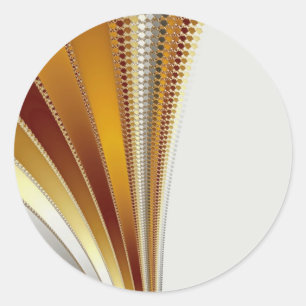 Cuero - Pegatina fractal