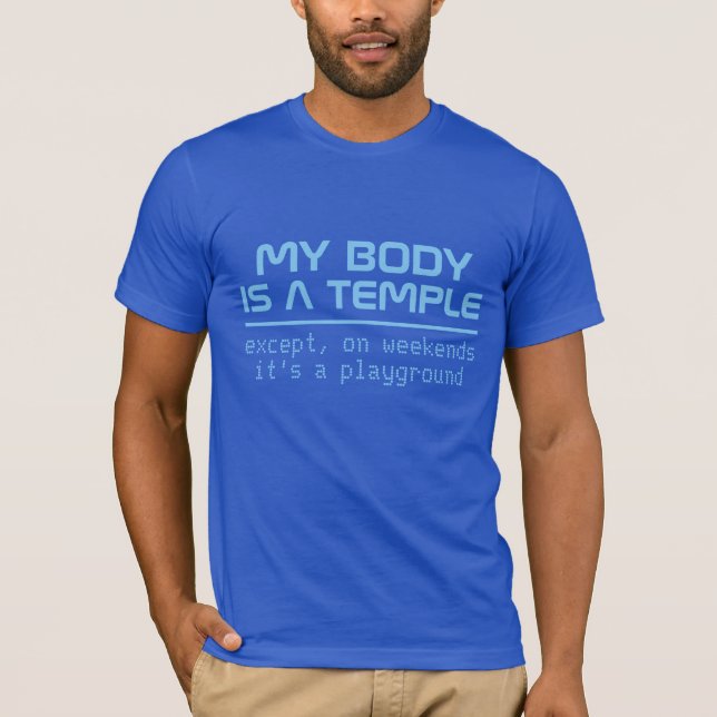 Cuerpo como templo camisetas y chaquetas (Anverso)