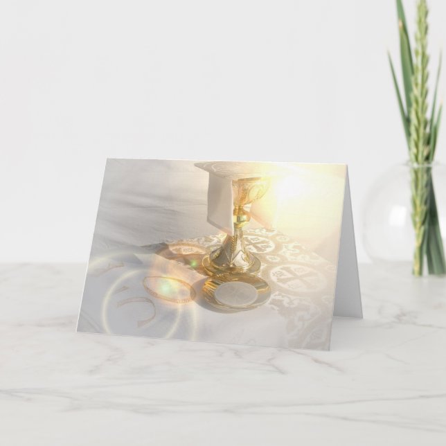 Cuerpo de la tarjeta de felicitación de Cristo (Anverso)