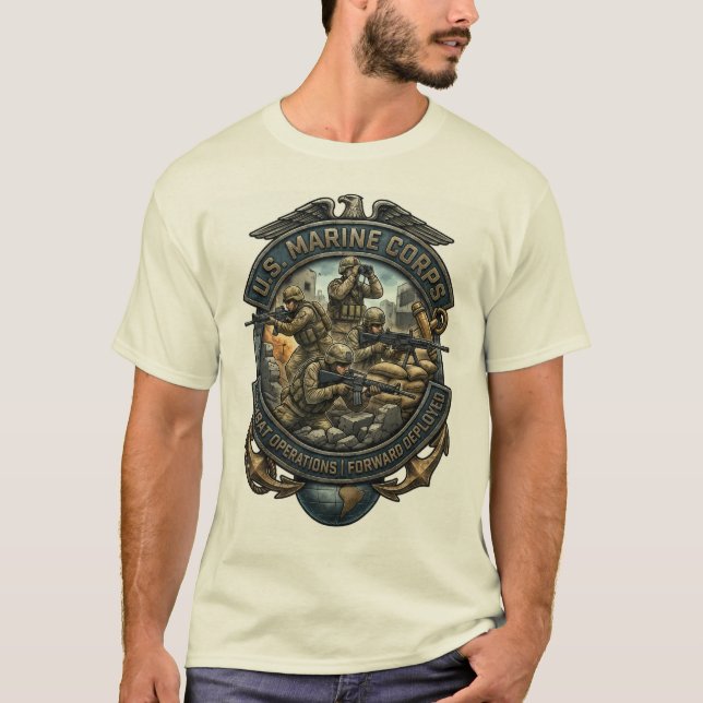 Cuerpo de Marines en camisa de batalla (Anverso)