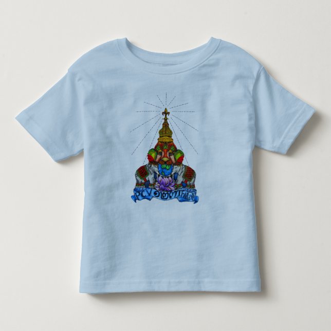 Cuerpo de paz Tailandia - camiseta del niño (Anverso)