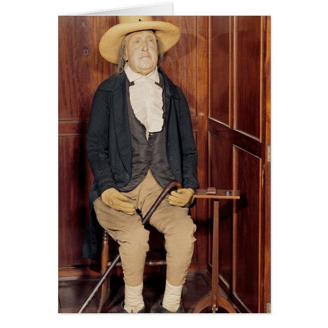 Cuerpo embalsamado de Jeremy Bentham (Frente)