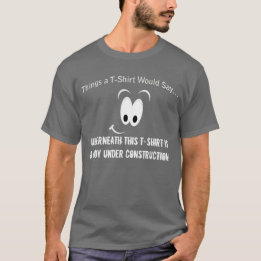 Cuerpo en construcción Camiseta oscura