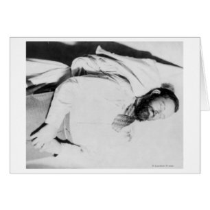 Cuerpo muerto de Jesse James Fotografía