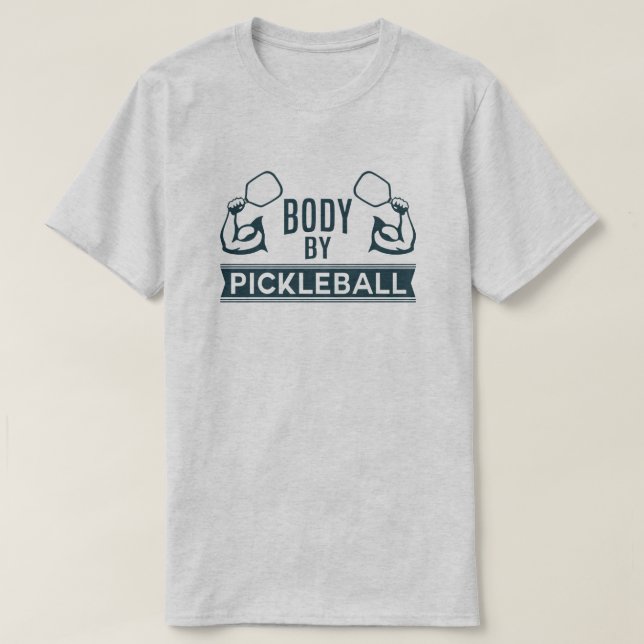 "Cuerpo por camisa de Pickleball" (Diseño del anverso)