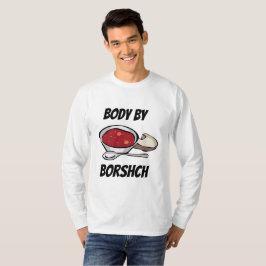 Cuerpo por la camisa del Borshch