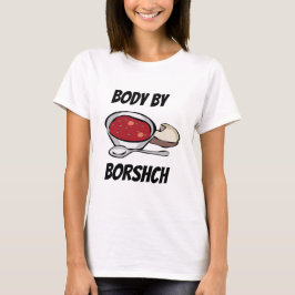 Cuerpo por la camisa del Borshch