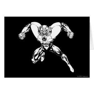 Cuerpo rojo de la linterna - salto 3 de la rabia