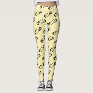 cuerpos de guitarra leggings