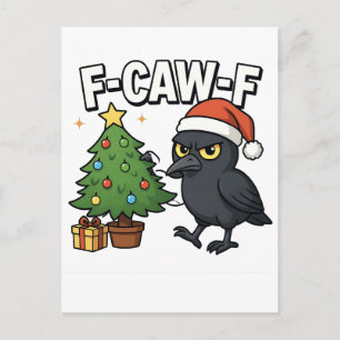 Cuervo de Navidad F-caw-f Árbol de Navidad Meme