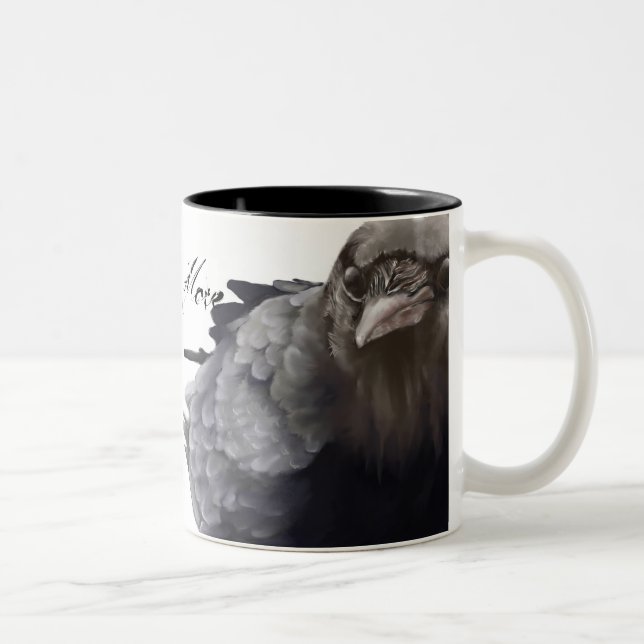 Cuervo, nunca más tazas (Derecha)