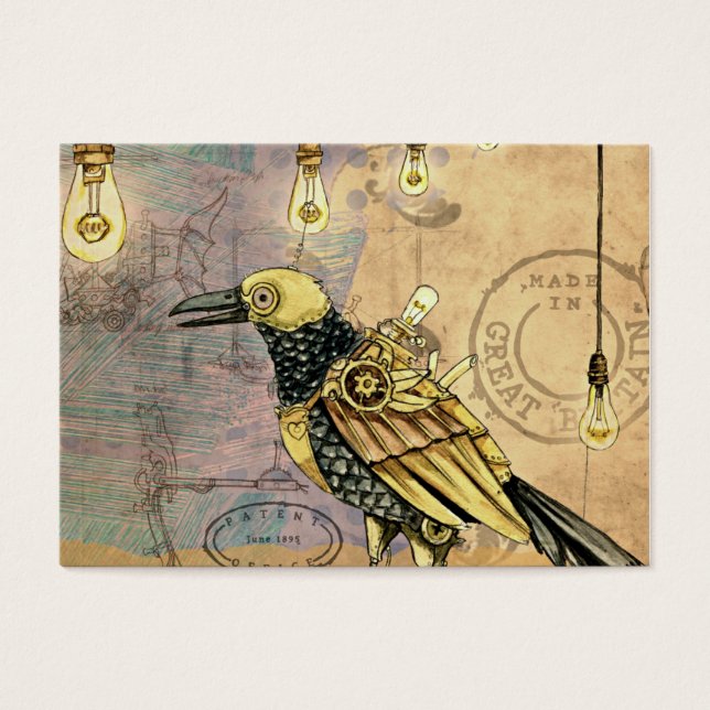 Cuervo Steampunk (Frente)