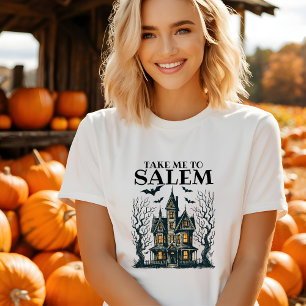Cuesta llevarme a la camiseta de Salem Halloween