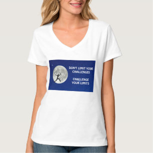 Cuestionar sus límites cita motivacional Camiseta