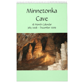 Cueva de Minnetonka calendario de 18 meses