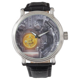 Cueva de Satoshi - reloj de Bitcoin para hombre