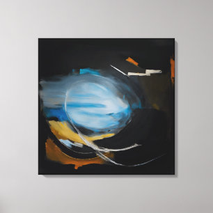 Cueva II - Impresión de arte de lienzo estirado