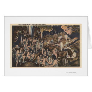 Cuevas de Oregon - hombres de las cavernas y
