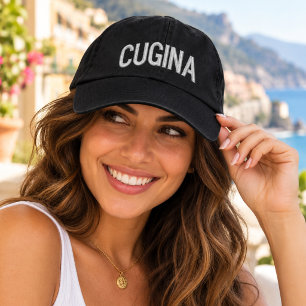 Cugina (prima/mujer) gorra de la cápsula bordada