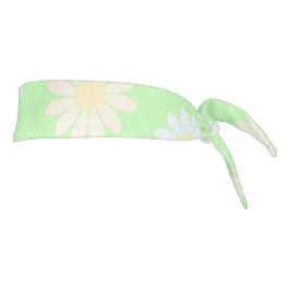 Cuidada acuarela colorido Daisy Pattern Green