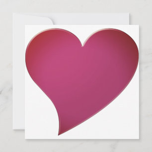 Cuidada ciruela gran corazón tarjeta El día de San