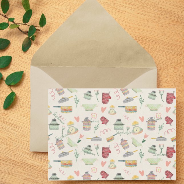 Cuidada cocina retro colorida tema personalizado (Subido por el creador)