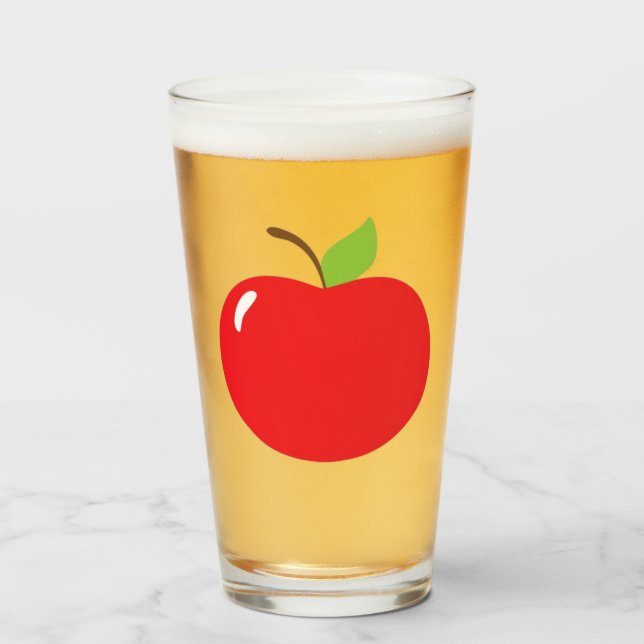 Cuidada manzana de tu Personalizado divertido visu (Anverso (lleno))