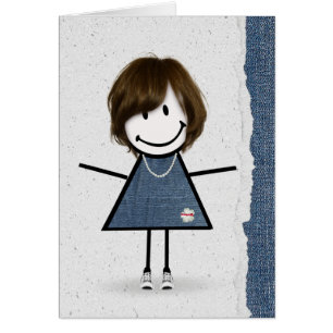 Cuidada niña de cumpleaños con zapatillas