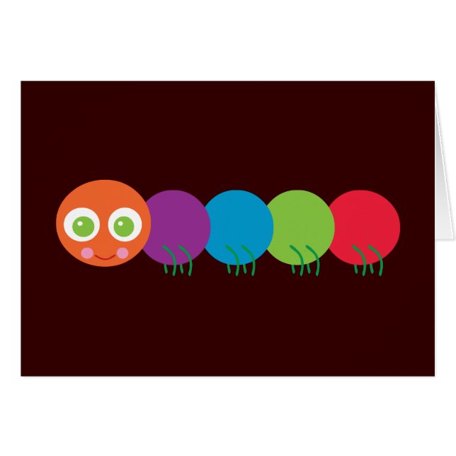 Cuidada oruga arcoiris (Anverso (Horizontal))