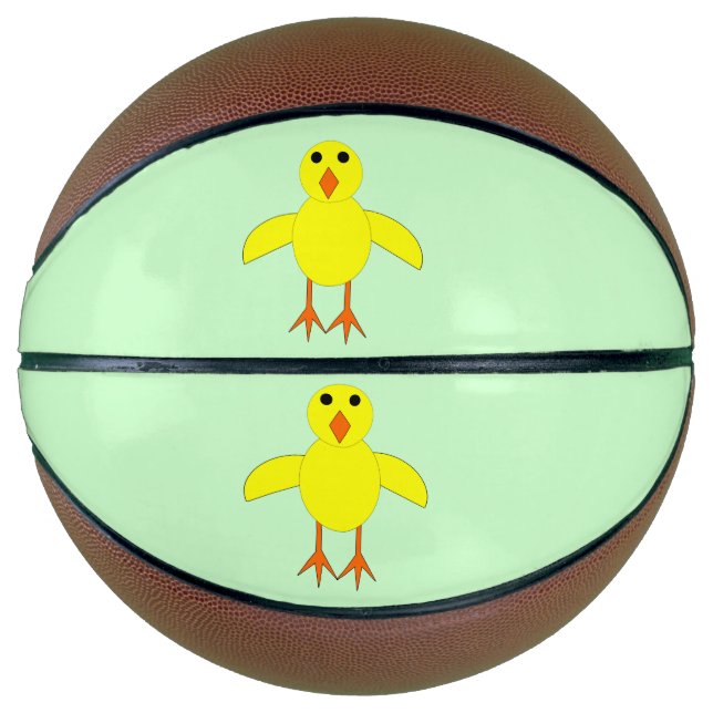 Cuidada pelota de pollo de Pascua (Anverso)