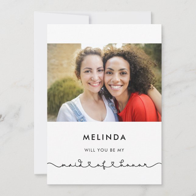 Cuidada tarjeta de propuesta de corazón de conexió (Anverso)