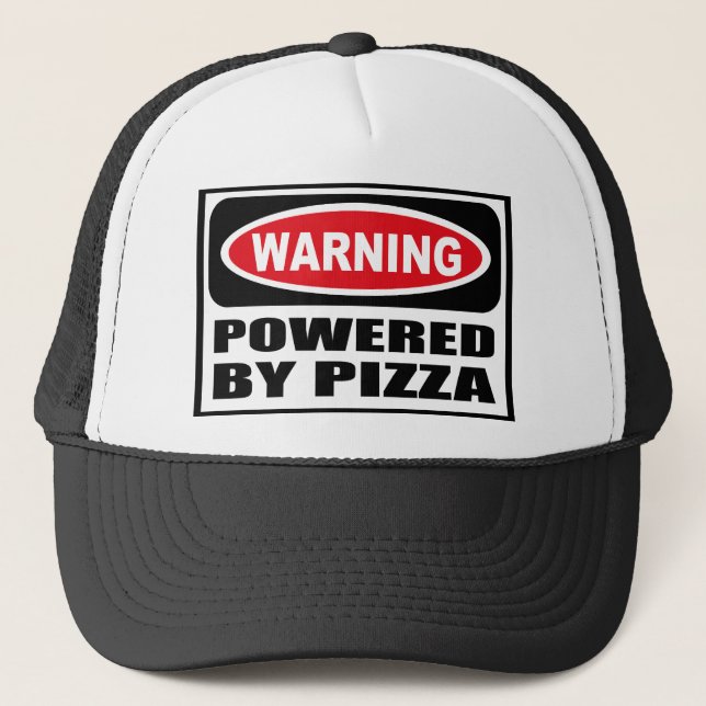 Cuidado ACCIONADO POR el gorra de la PIZZA (Anverso)