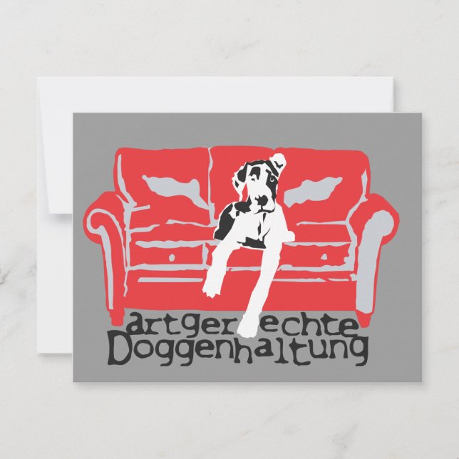 Cuidado adecuado de los dogos (Anverso)