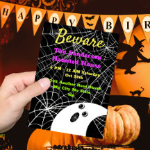 Cuidado Black Spider Weds Fantasma Halloween Party