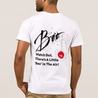 "¡Cuidado! Boo en la camiseta de Air Halloween"