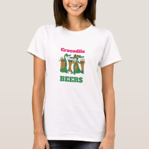 ¡CUIDADO! CÁRCERAS DE cocodrilo de camiseta - Grac