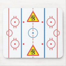 Cuidado con la Alfombra de Hockey de Leones