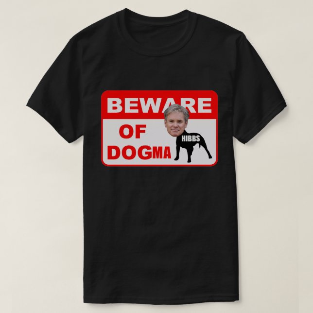 CUIDADO CON LA CAMISA DE DOGMA (Diseño del anverso)