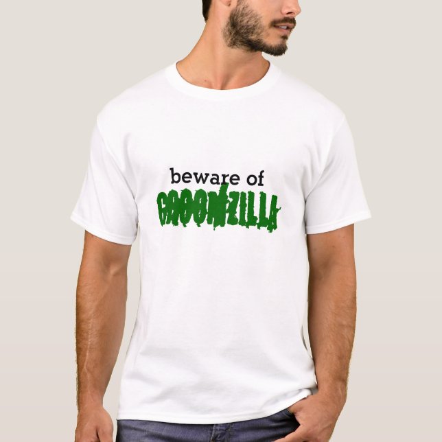 Cuidado con la camisa de Groomzilla (Anverso)