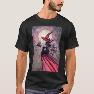 Cuidado con la camiseta del búho de manchas rojas