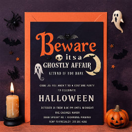 Cuidado con la invitación a la fiesta de Halloween