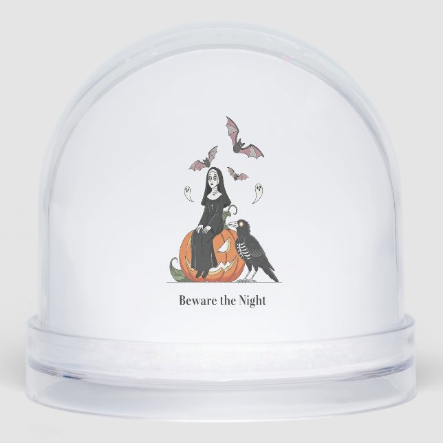 Cuidado con la Nun de la fantasía nocturna (Anverso)