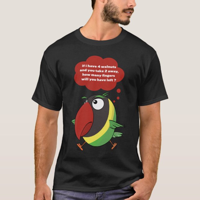 ¡Cuidado con tu dedo! Camiseta (Anverso)
