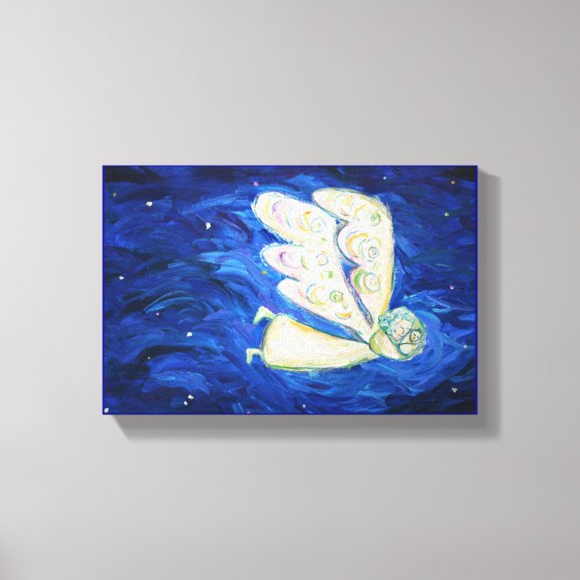 Cuidado del lienzo de pintura Soul Angel (8" x 12" (Anverso)