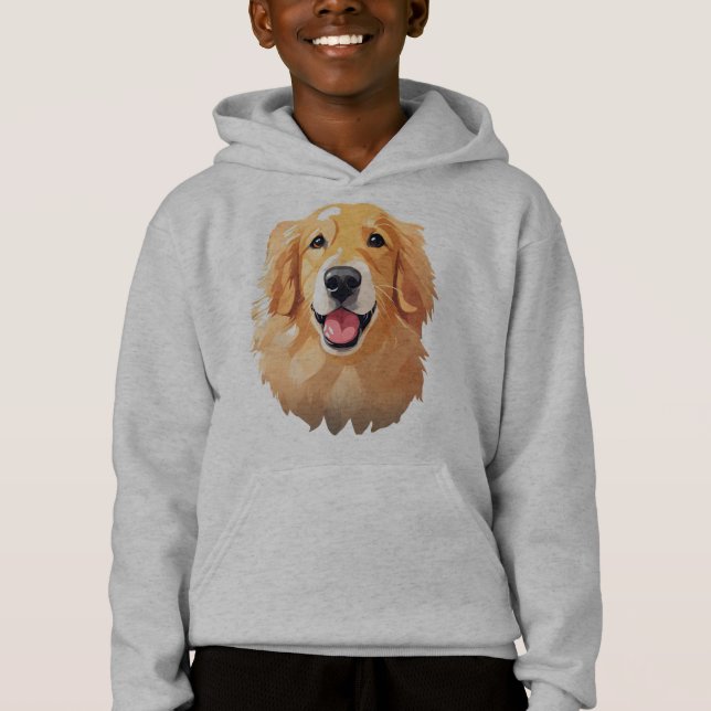 Cuidado goldenretriever Dog Happy Face Expression  (Anverso)