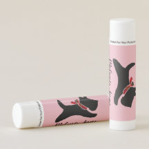 Cuidado perro escocés negro tu nombre y color