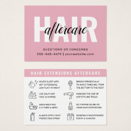 Cuidado posterior de extensiones de cabello modern