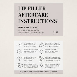 Cuidado posterior para relleno de labios Soft Taup