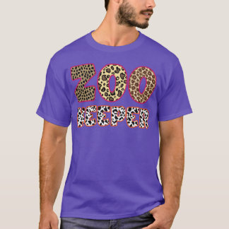 Cuidador de zoológico Animales africanos Camiseta